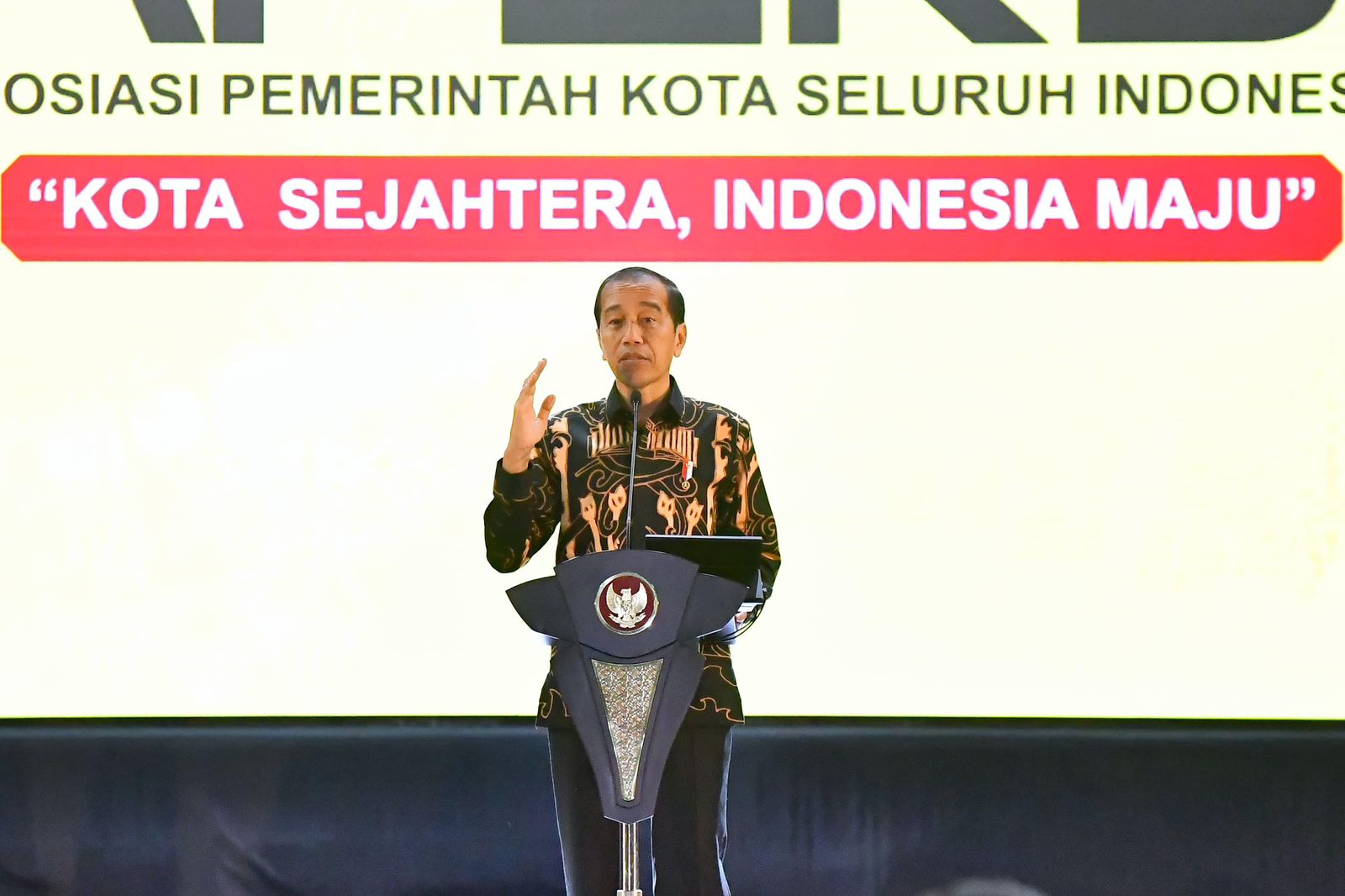 Dibuka Oleh Presiden Jokowi, Pj. Wali Kota Bekasi Hadiri Rakernas Apeksi Ke-XVII