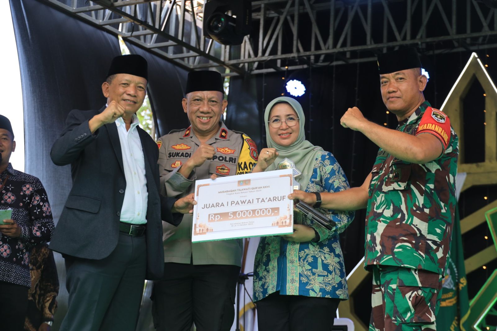Bekasi Timur Raih Juara Umum MTQ 2024