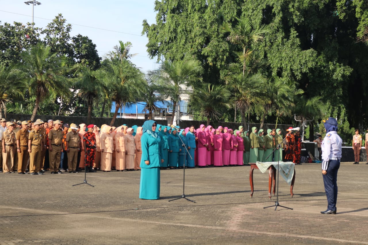 Gunarti Rahmat Effendi Pimpin Upacara Tabur Bunga Jelang Hari Ibu Ke 90