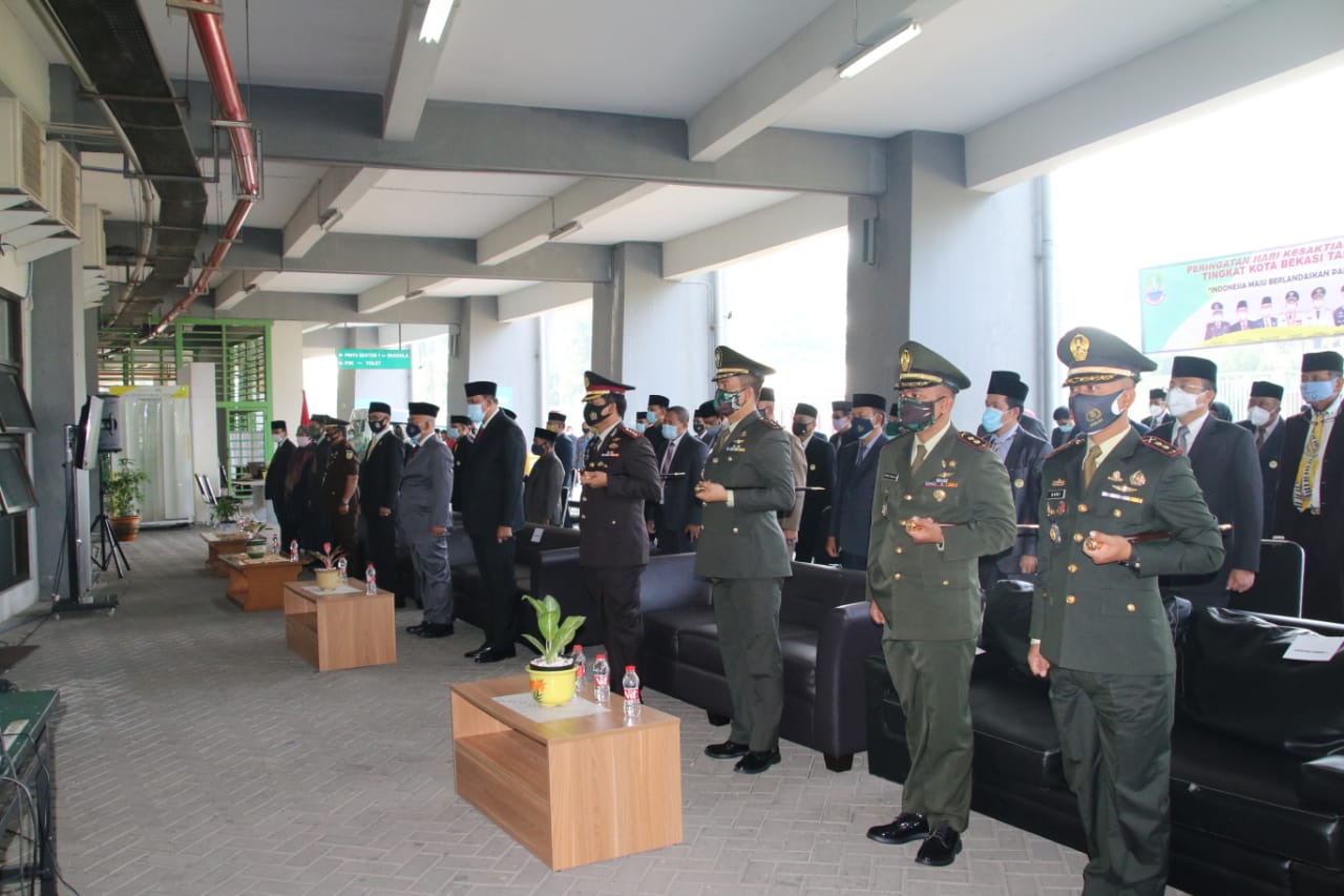 FORKOPIMDA KOTA BEKASI PERINGATI HARI KESAKTIAN PANCASILA SECARA VIRTUAL