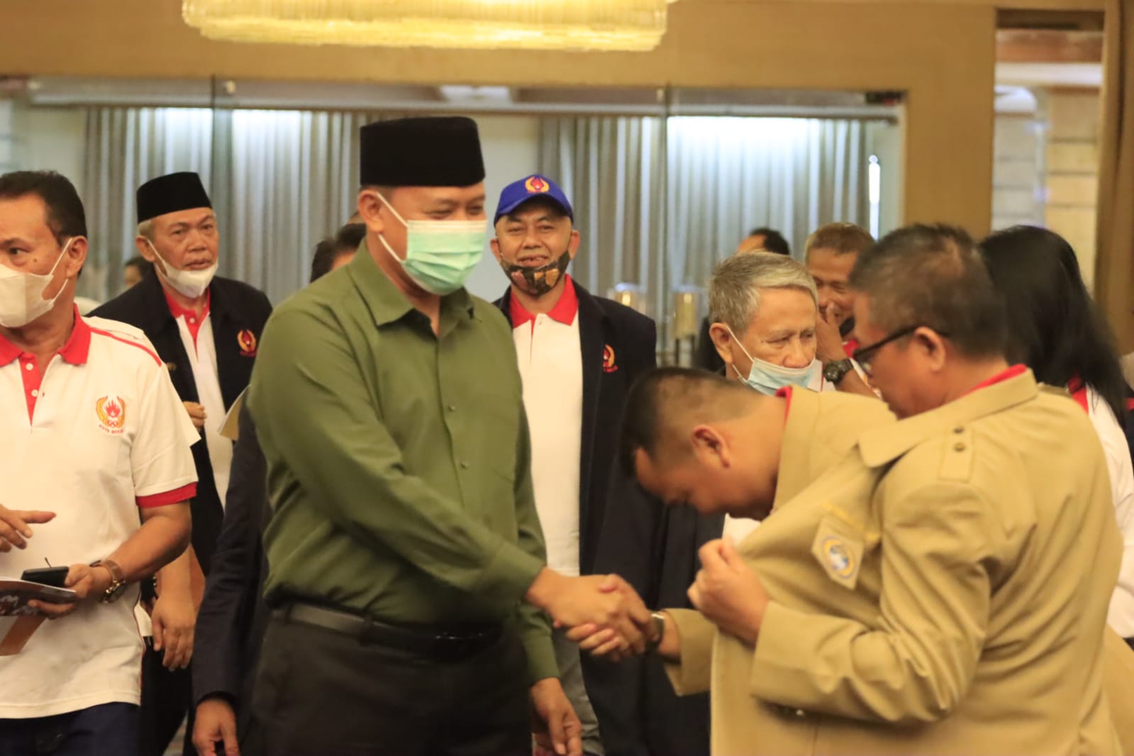 PLT WALI KOTA BEKASI MEMBUKA ACARA RAPAT KERJA KONI 2022