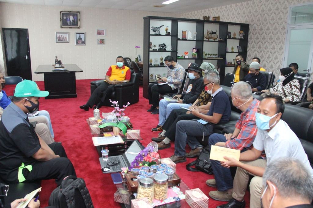 TRI ADHIANTO RAKER BERSAMA BBWSCC TERKAIT ANTISIPASI ANCAMAN BANJIR DIMUSIM PENGHUJAN