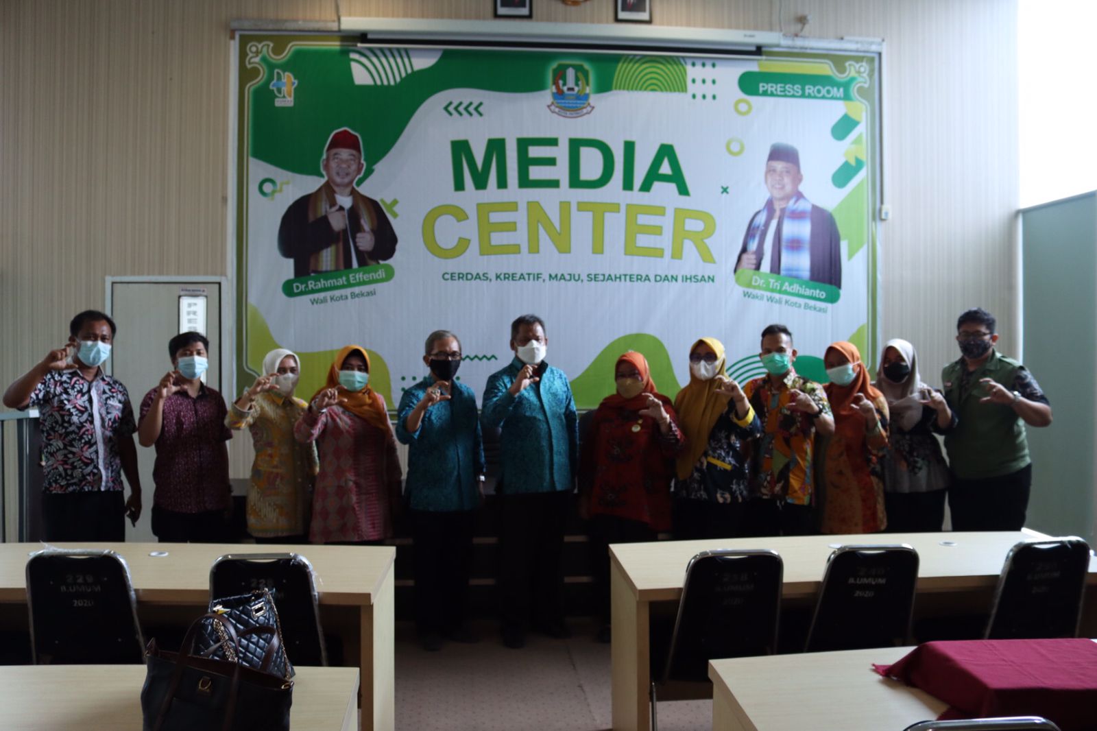 HUMAS KOTA BEKASI TERIMA KUNJUNGAN KERJA PPID UTAMA KABUPATEN SUBANG 