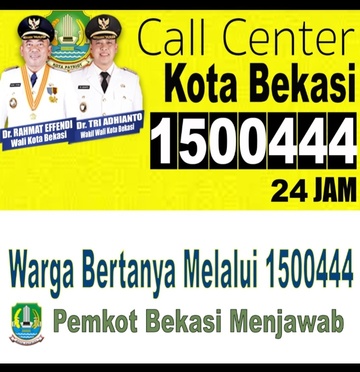 Wali Kota Bekasi Ingin Call Center Diketahui Warga