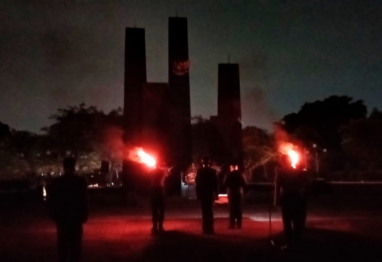 Apel Kehormatan dan Renungan Suci Berlangsung Hidmat