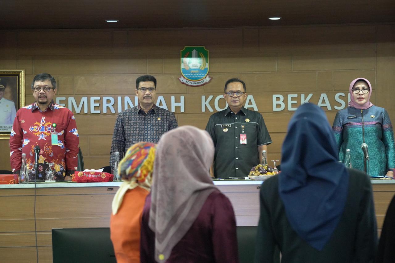 Pj. Wali Kota Bekasi Sambut Kunker Spesifik Komisi IX DPR RI Bahas Bulan Imunisasi Anak Usia Sekolah