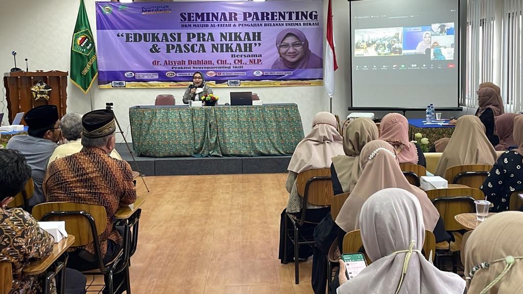Plt Ketua TP PKK Beri Pesan Di Seminar Parenting Edukasi Pra Nikah