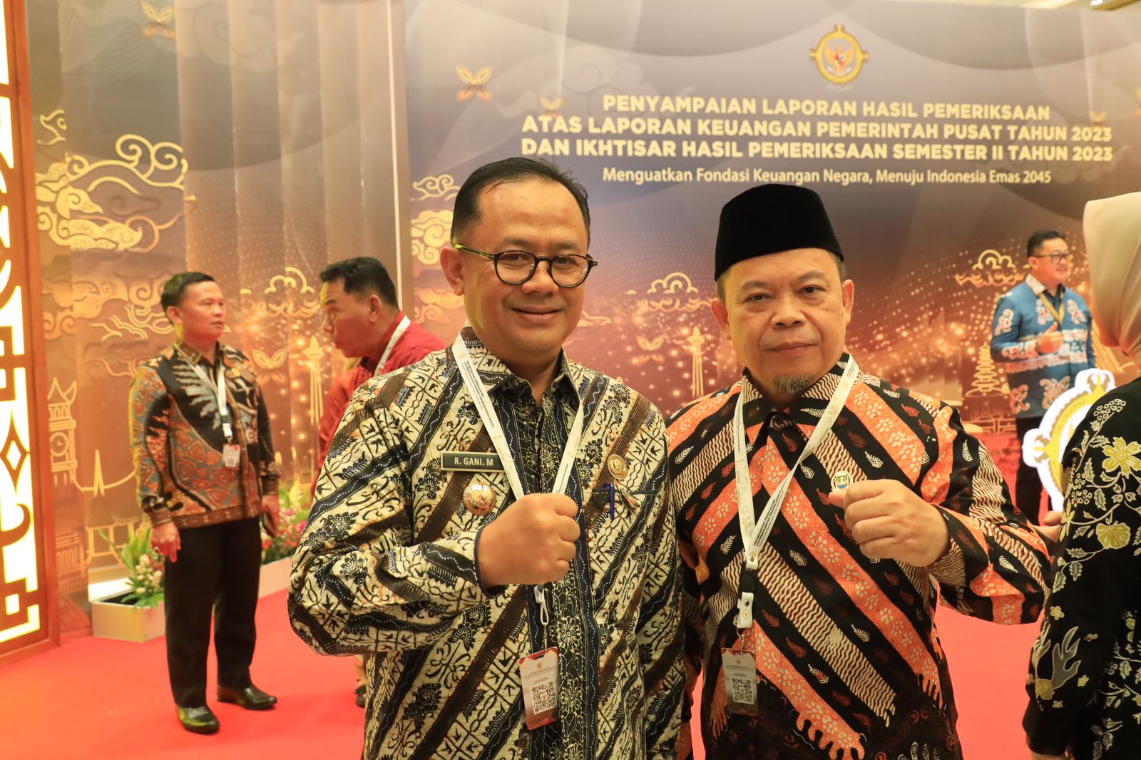 Pj. Wali Kota Bekasi R. Gani Muhamad Penuhi Undangan Presiden RI di JCC DKI Jakarta