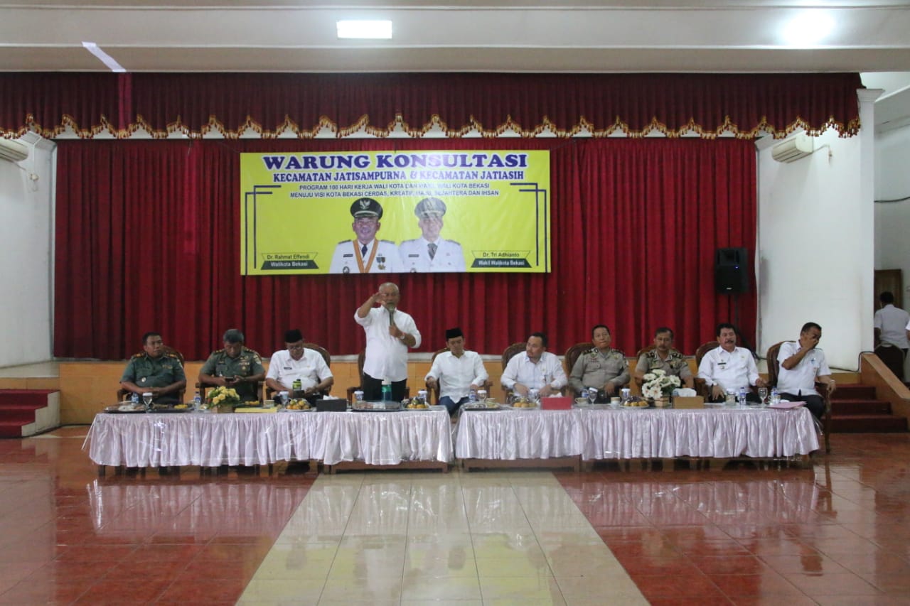 Ekspose Hasil Kunker Lapangan Wali Kota di Kecamatan Jatiasih dan Jatisampurna