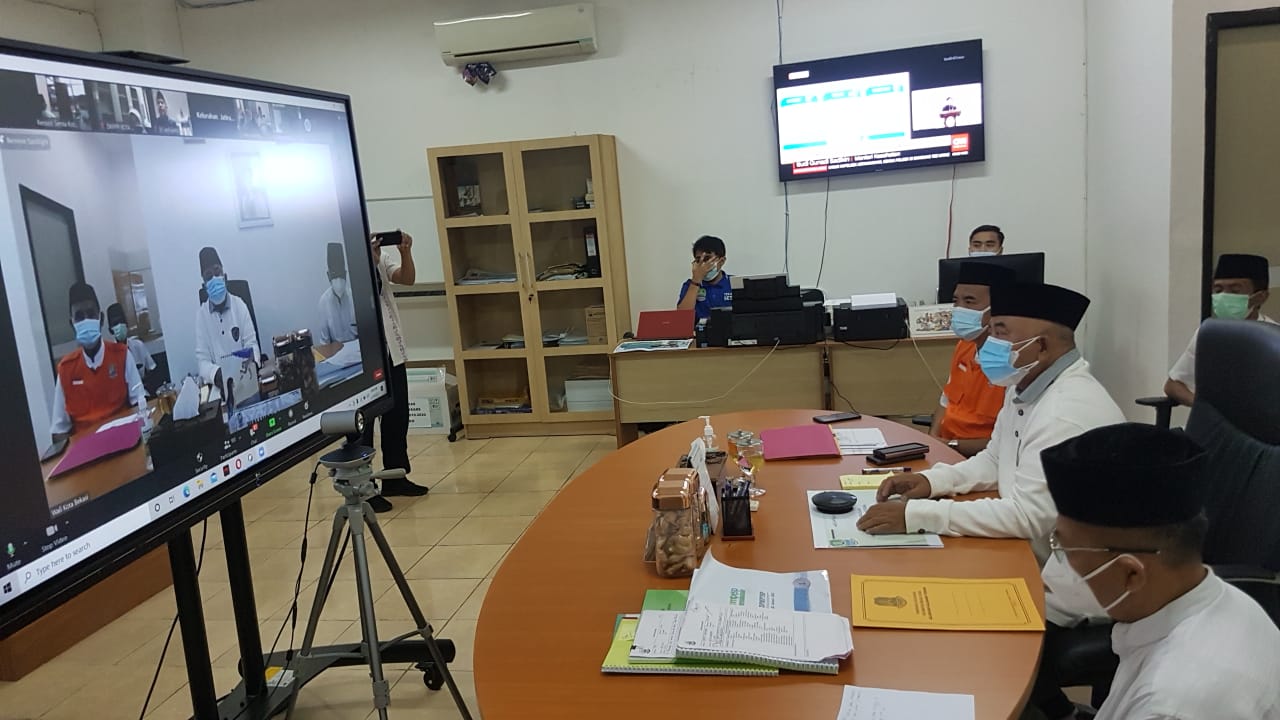 WALI KOTA BUKA PELAKSANAAN RUTIN TAUSIYAH AGAMA DAN KHOTMIL QURAN SECARA ONLINE