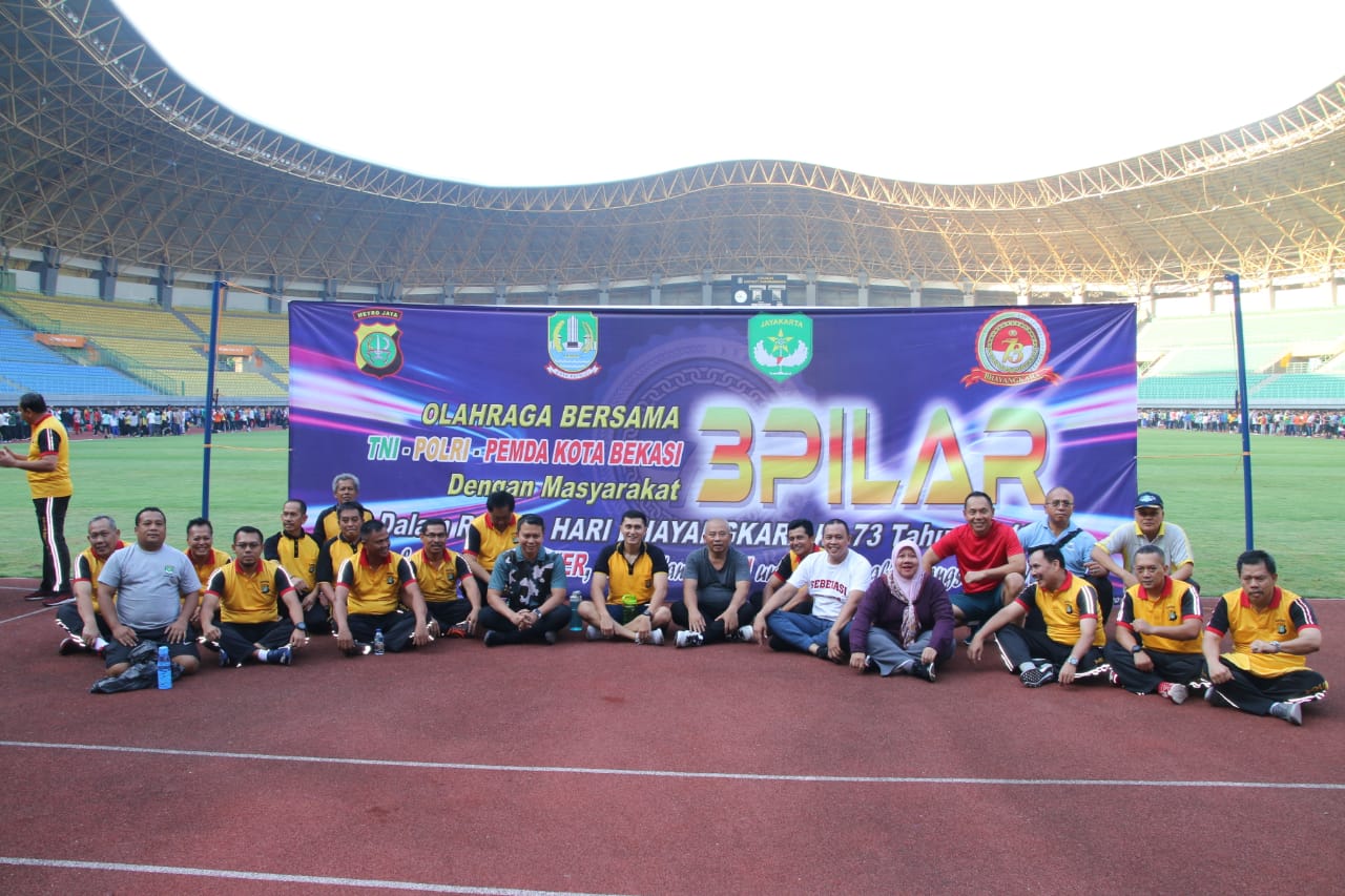 Wali Kota Wajibkan ASN dan Non ASN Senam Sparko di Stadion Patriot Chandrabaga