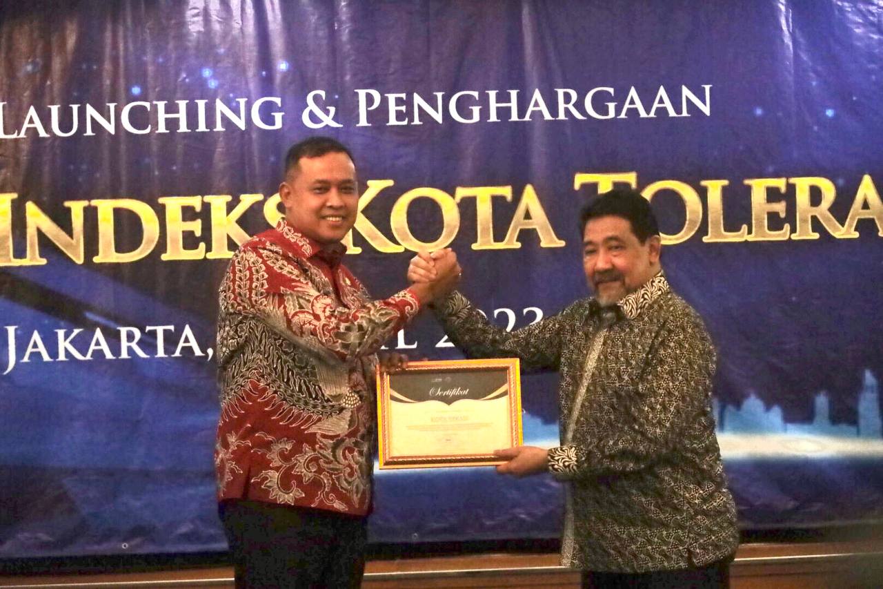 Kota Bekasi Raih Peringkat 3 Indeks Kota Toleran