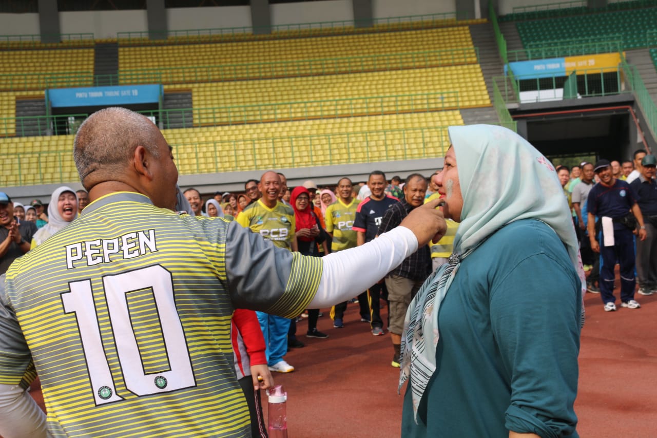 Sparco di Lengkapi PBB ASN, Dinas yang Tak lengkap dikenakan Peach Face Painting