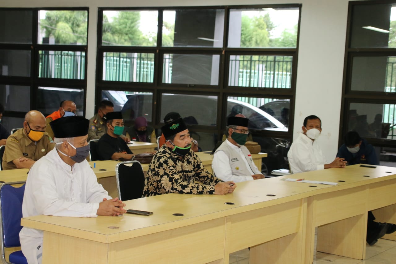 Rakor Wali Kota Bekasi Dengan MUI Kota Bekasi Mengenai Shalat Idul Fitri di Pandemi Covid 19