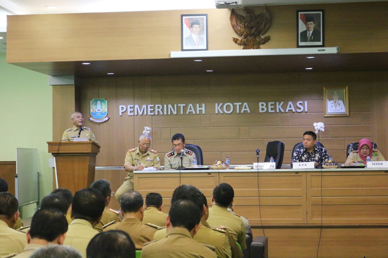 KPK Kunjungi Kota Bekasi, Monev Capaian Rencana Aksi Pencegahan Korupsi