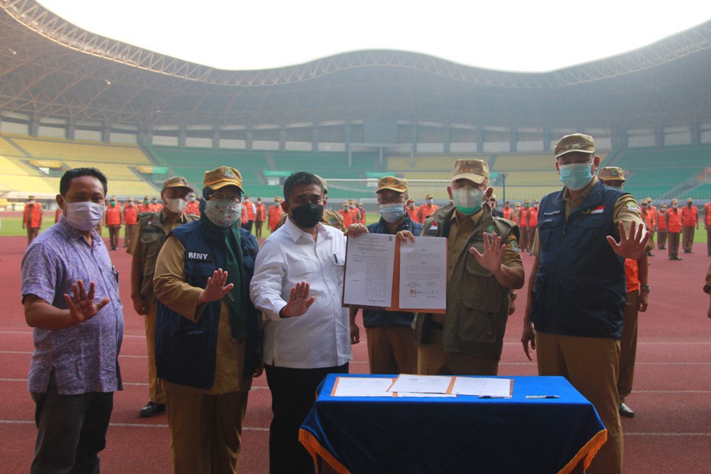 KESEPAKATAN BERSAMA PEMKOT DENGAN STIP ABDI NEGARA DAN PENYAMPAIAN HASIL UJI KOMPETENSI ESELON III A