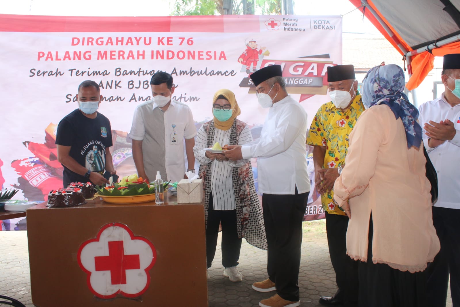 HUT PMI, WALI KOTA KATAKAN PERKEMBANGAN KEMAJUAN PMI KOTA BEKASI MELESAT DIPIMPIN MILENIAL