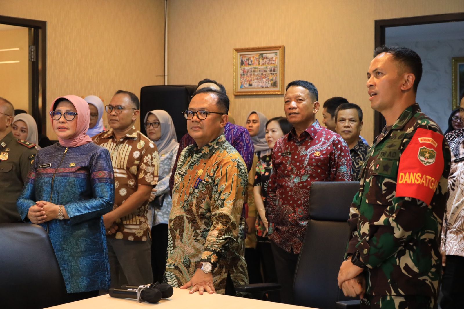 Pj Wali Kota Bekasi Resmikan Command Center Dinas Kesehatan