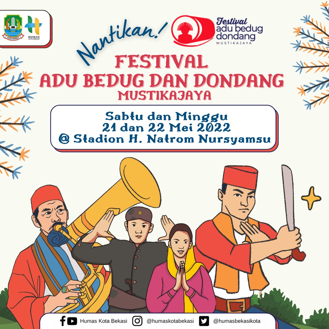 Lestarikan Budaya, Kecamatan Mustikajaya Akan Gelar Festival Adu Bedug dan Dondang