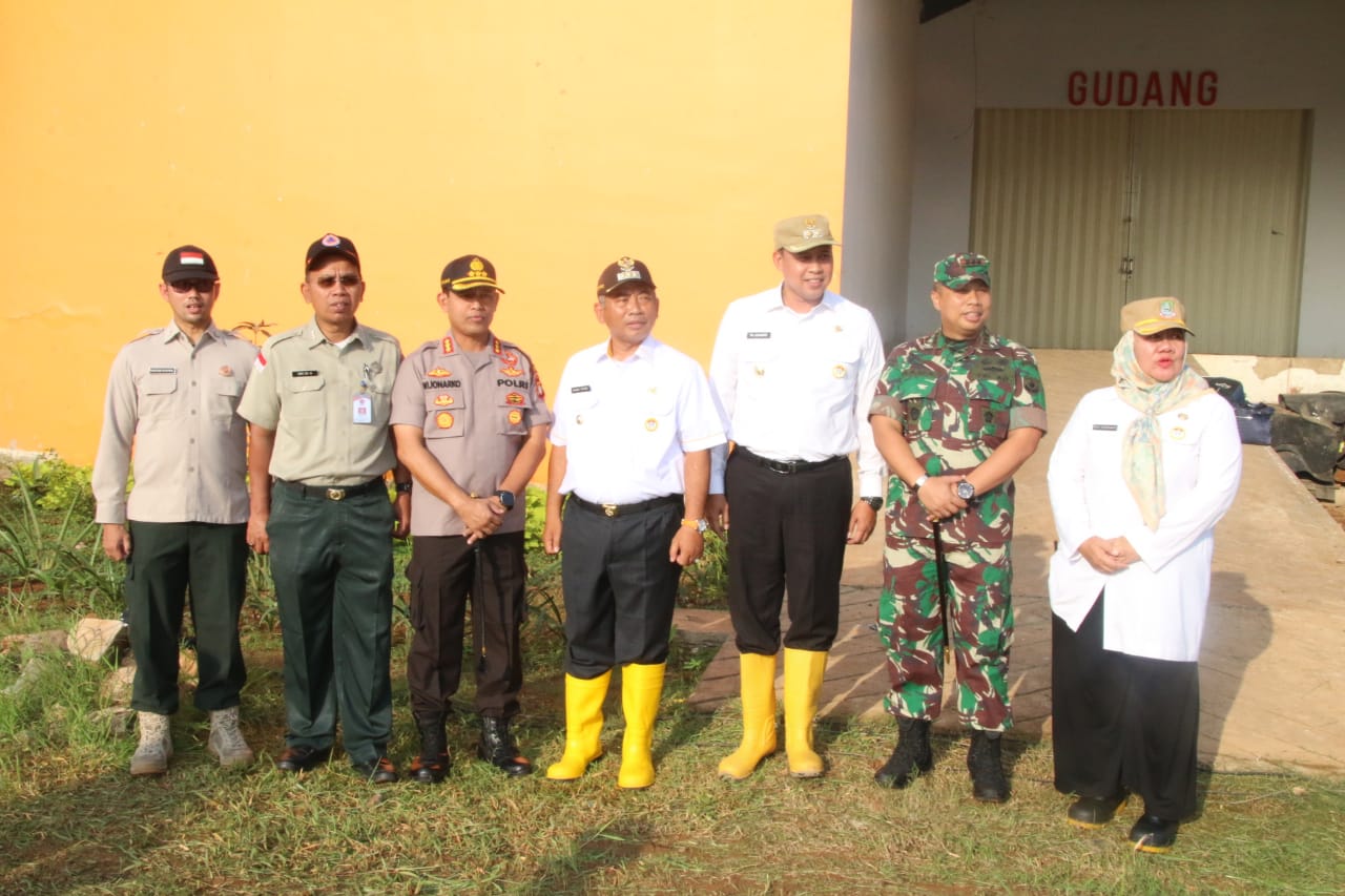Apel Kesiapsiagaan Antisipasi Banjir Kota Bekasi di Selenggarakan di Gudang BNBP
