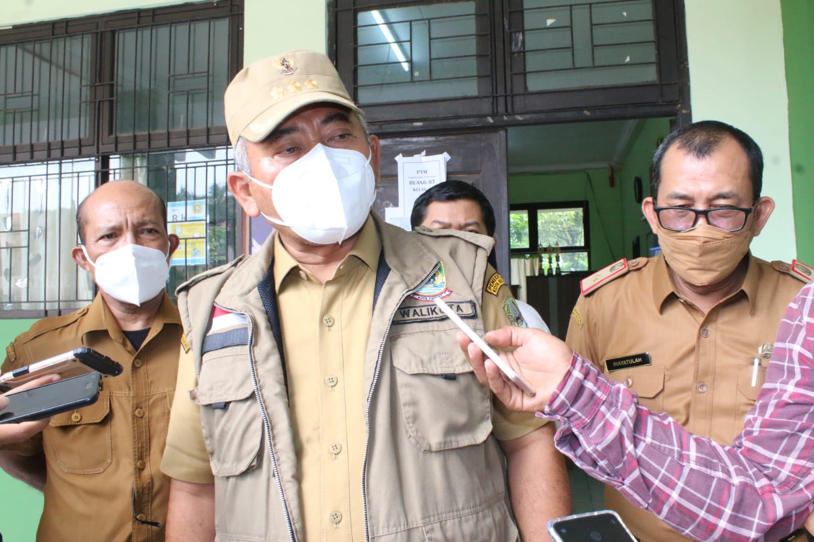 Wali Kota Bekasi Tinjau Pembelajaran Tatap Muka Terbatas