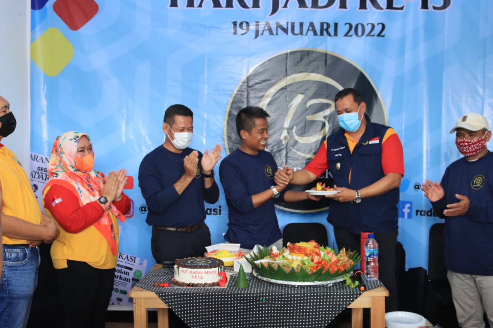 Plt. Wali Kota Bekasi Hadiri Hari Jadi Radar Bekasi Ke-13