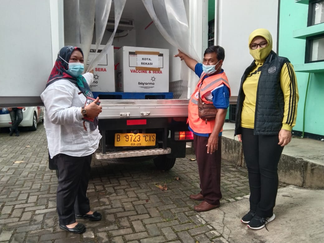 Pemkot Bekasi Terima 14.060 Vaksin Covid-19