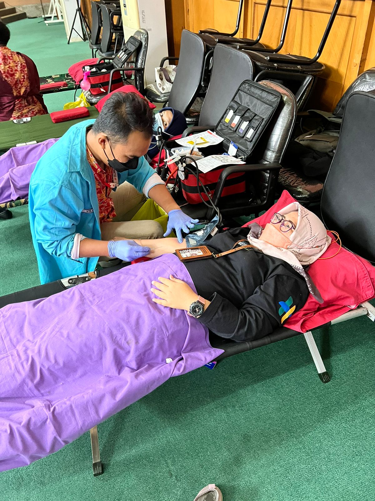 Partisipasi Aparatur Pemerintah Kota Bekasi dalam Giat Donor Darah