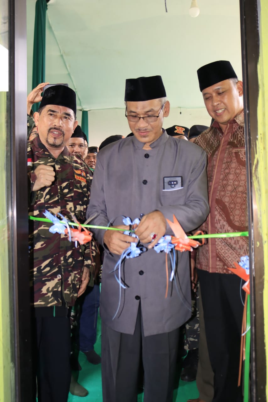 PLT. WALI KOTA BEKASI RESMIKAN MARKAS KOMANDO BANSER BEKASI TIMUR