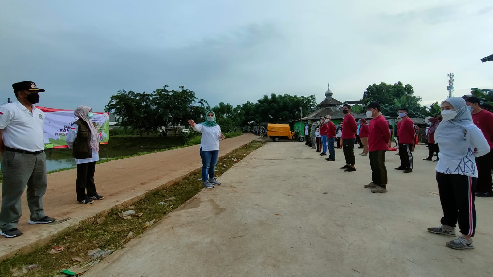 HPSN 2022, Kecamatan Medan Satria Ajak Unsur Masyarakat Gerebek K3