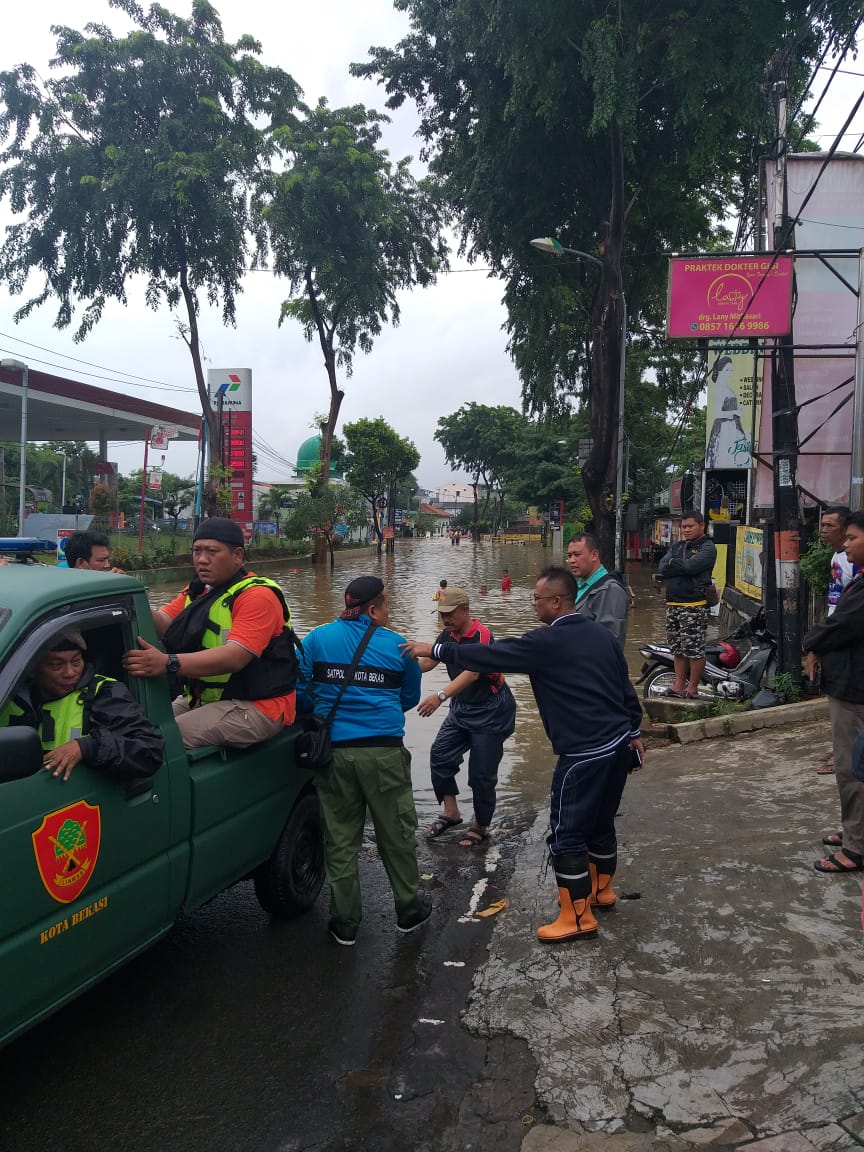 Banjir di Kota Bekasi Sebabkan 90 Titik Banjir, 5 Wilayah Longsor, 4 Korban Meninggal Dunia