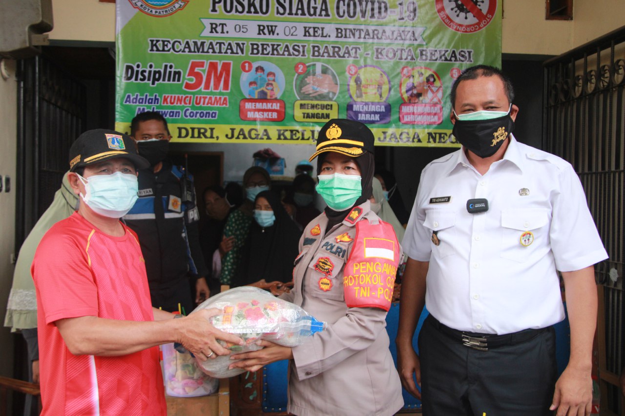 COVID DI BEKASI MENINGKAT, WAWALKOT BEKASI TINJAU PENANGANAN COVID DI WILAYAH