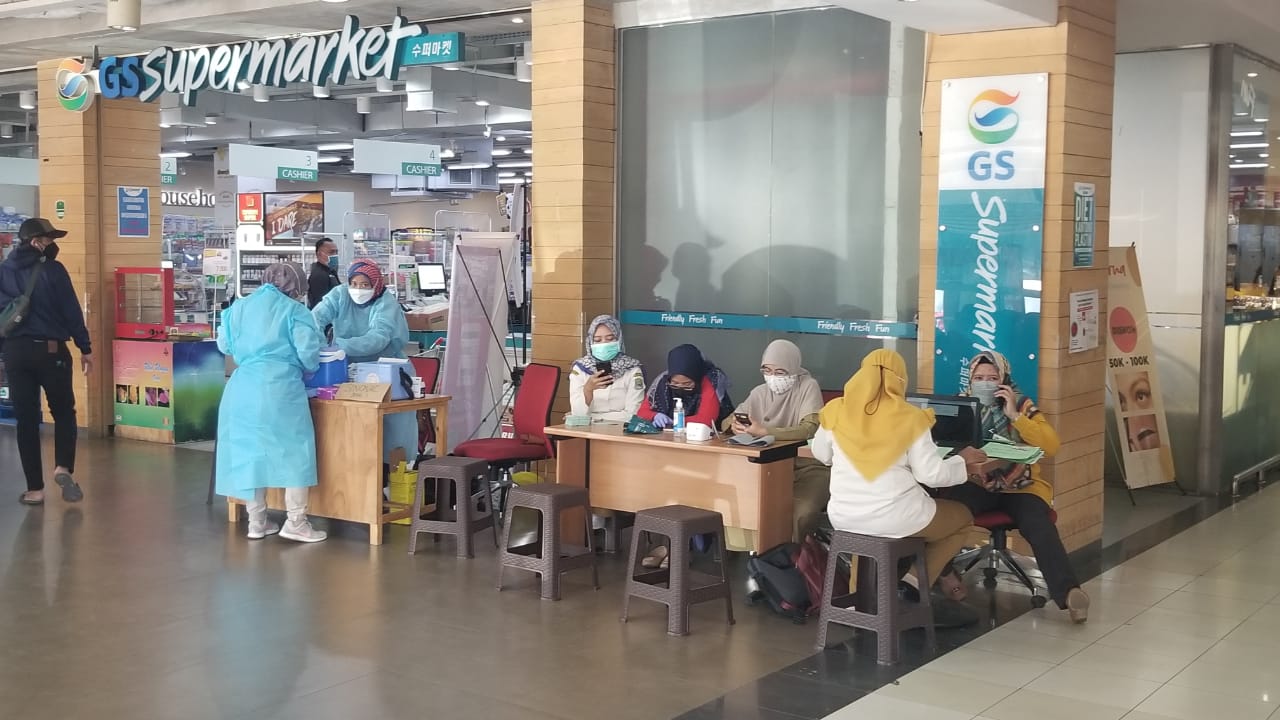 KOTA BEKASI BUKA GERAI VAKSINASI DI PUSAT PERBELANJAAN MULAI 13 HINGGA 30 SEPTEMBER 2021