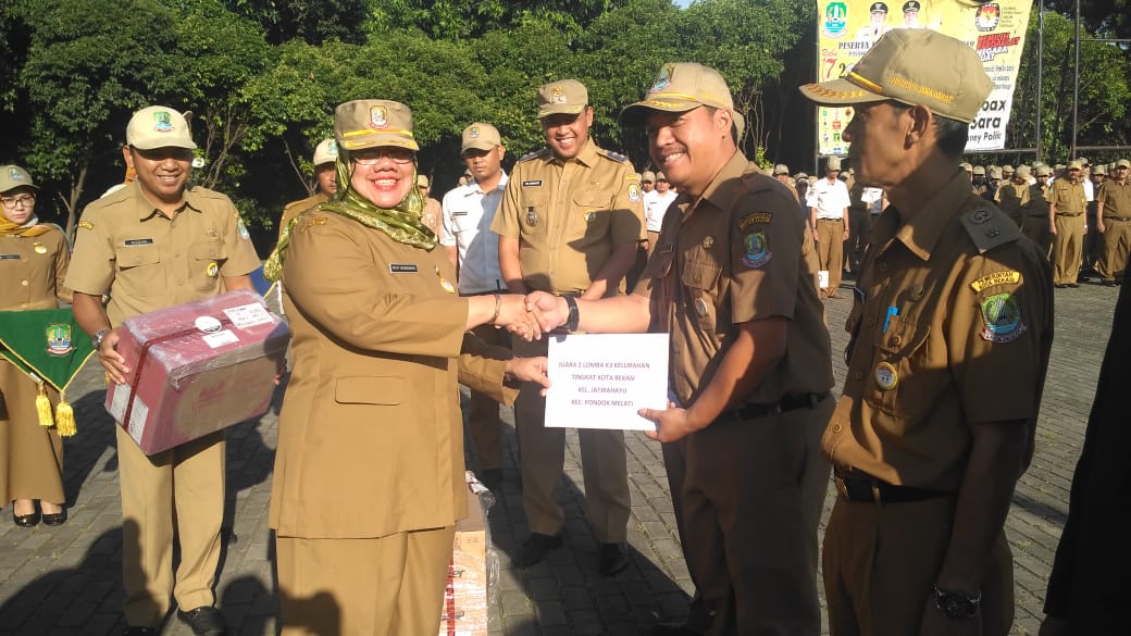 Pesan Sekretaris Daerah Kota Bekasi Saat Pimpin Apel Gabungan Aparatur