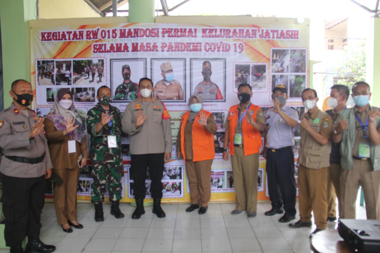 RW 015 Mandosi Bersiap Menjadi Kandidat Juara RW Siaga Tingkat Kota Bekasi Tahun 2021