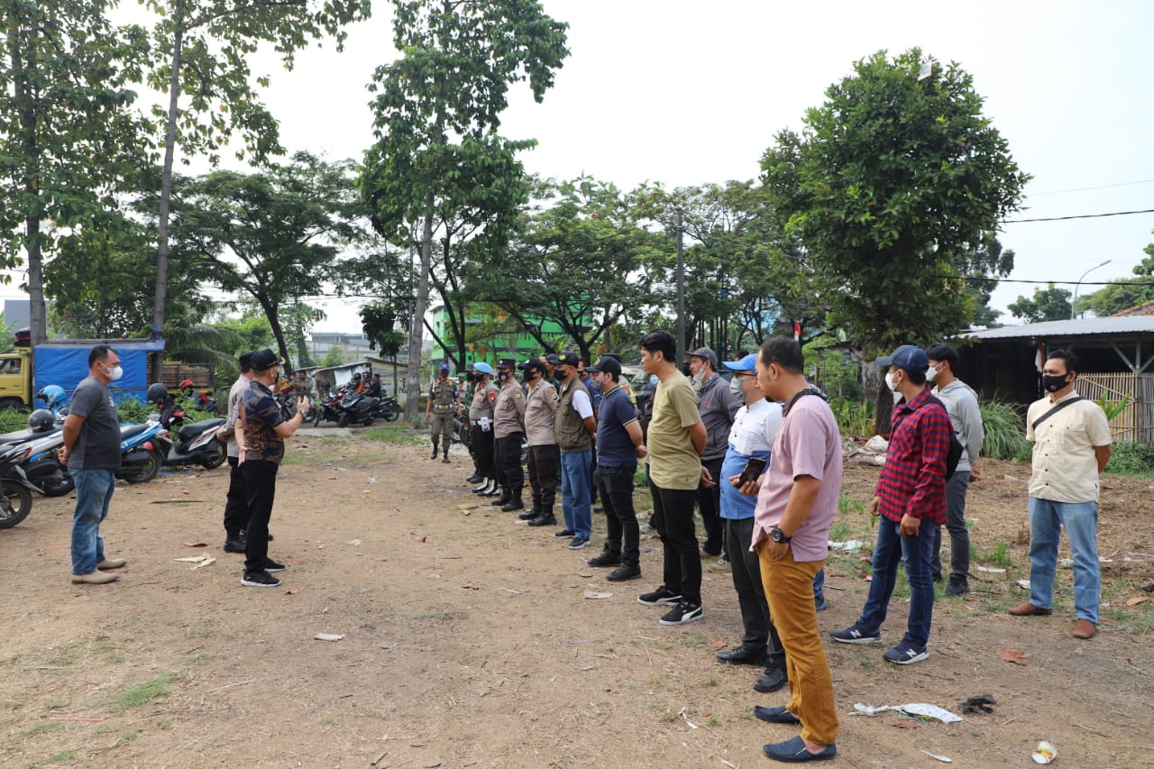 Distaru Kota Bekasi Lakukan Pembongkaran dan Pengembalian Fungsi Ruang di Kecamatan Bekasi Utara