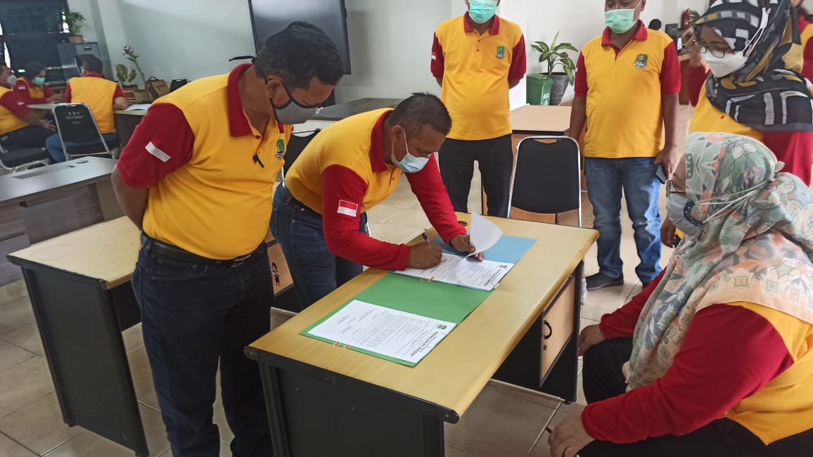 SERTIJAB  DI LINGKUNGAN SETDA KOTA BEKASI