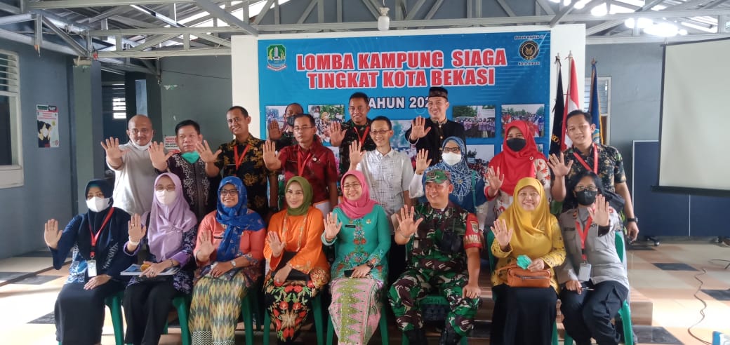 RW 13 Margahayu Kecamatan Bekasi Timur, Jadi Titik Ke Lima Penilaian Lomba Kampung Tangguh Jaya 2022