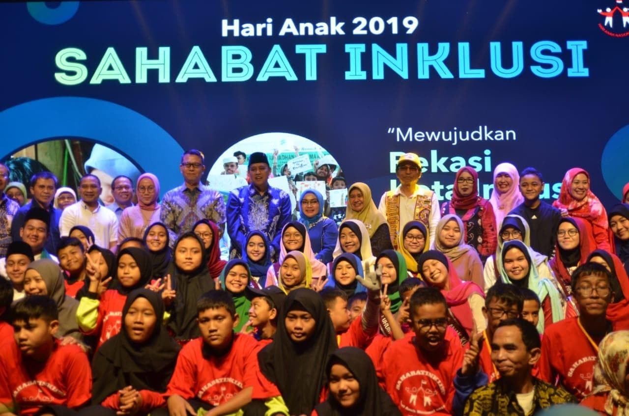 DP3A Kota Bekasi Gelar Kegiatan Hari Anak Nasional Tingkat Kota Bekasi 2019