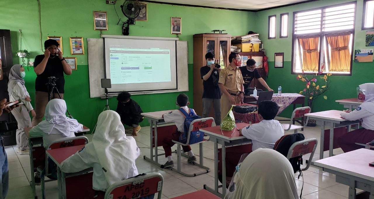 Pemerintah Kota Bekasi Gelar Role Model Satuan Pendidikan  Dalam  Simulasi Pembelajaran Tatap Muka