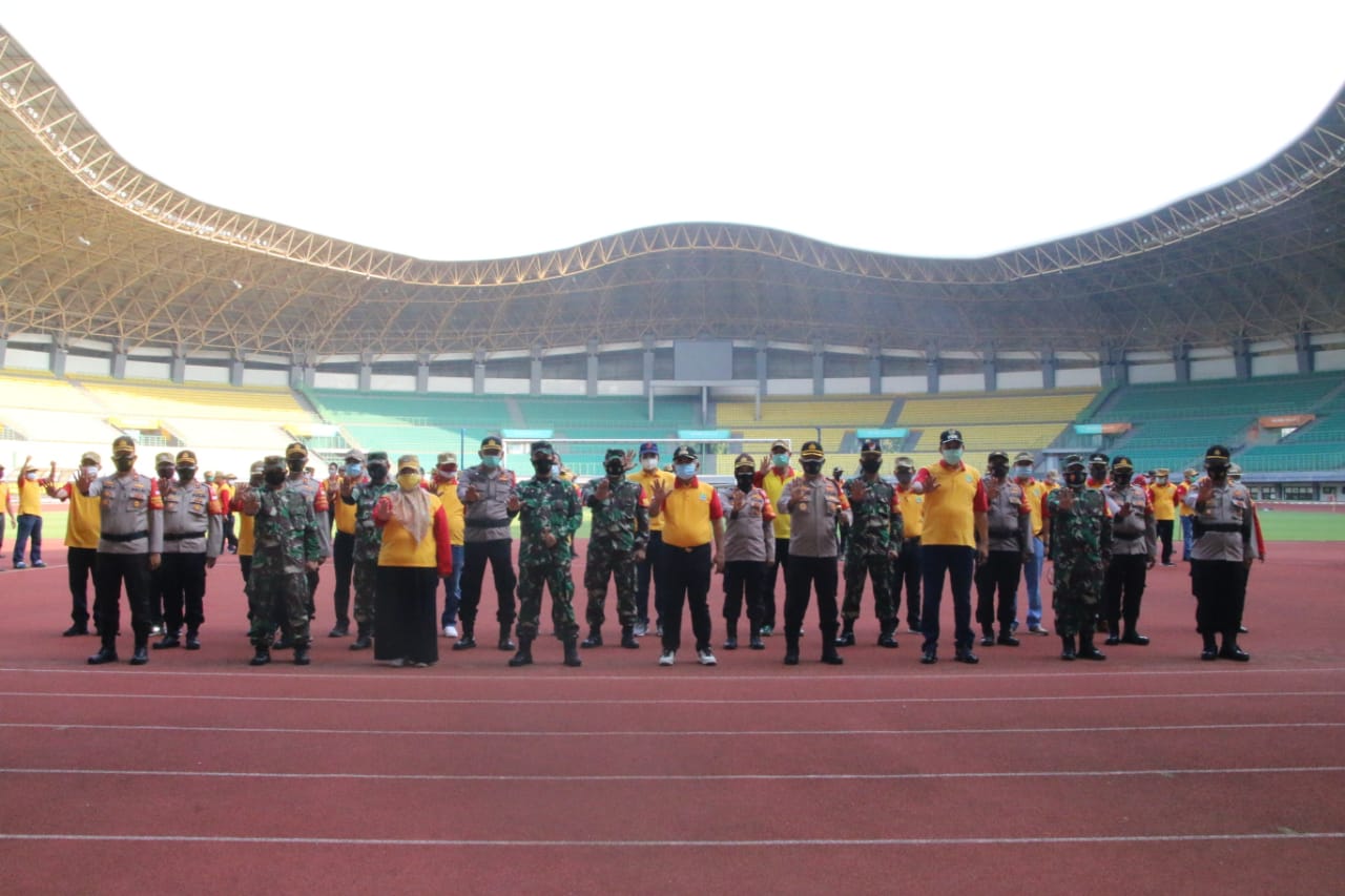APEL GABUNGAN 3 PILAR TERKAIT PERKEMBANGAN WILAYAH PENANGANAN COVID 19