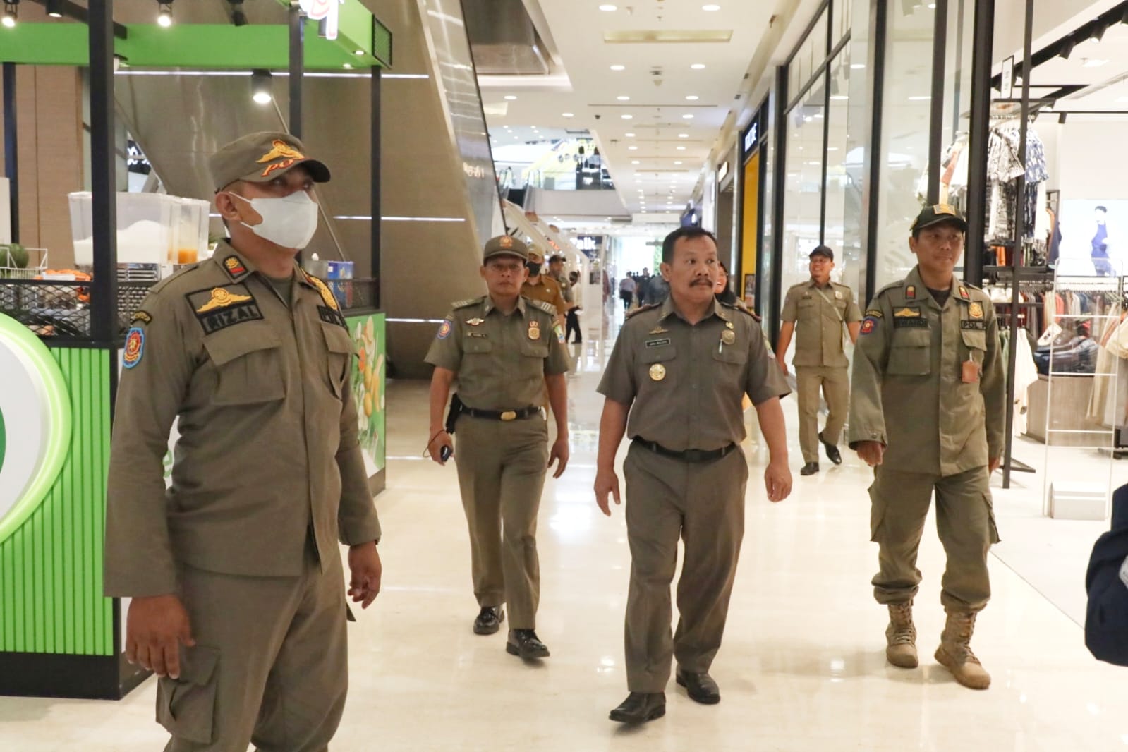 Kembali Gelar GDN, Satpol PP Kota Bekasi Bergerak ke Mall dan Pusat Pertokoan
