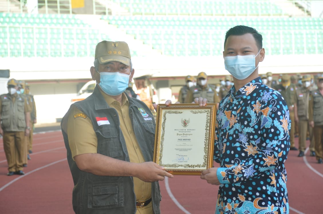 APEL PAGI DIRANGKAIKAN PENGUKUHAN PENGURUS KORPRI DAN PENYERAHAN PENGHARGAAN ATLET PANAH