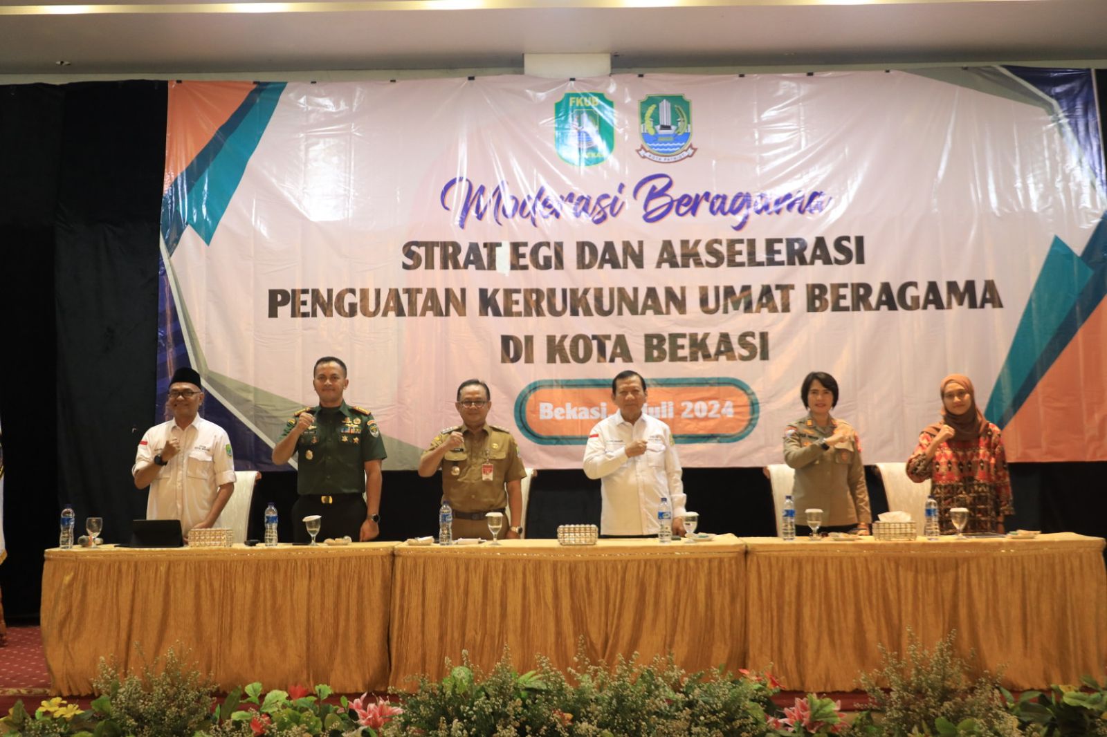 Sampaikan Motivasi dan Komitmen, Pj Wali Kota Bekasi Buka Rapat Pengurus FKUB Kota Bekasi