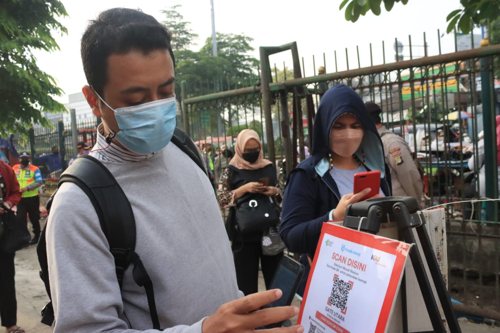 Hasil Screening Rapid Antigen Penumpang Commuter Line di Stasiun Bekasi Hari Ini