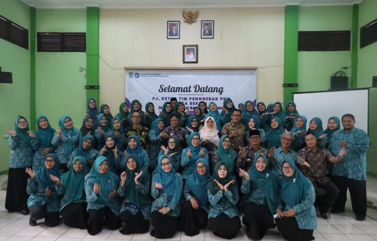 Silaturahmi Bersama PKK Bantargebang, Yolla Kusuma Gaspol New Zero Stunting