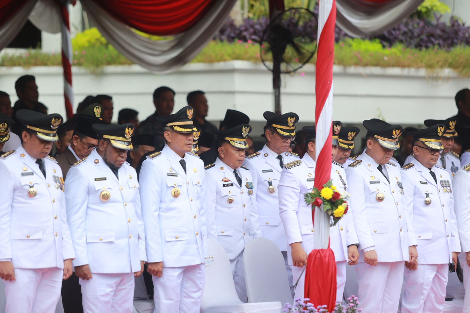Pj Wali Kota Bekasi Hadiri Peringatan Hari Otda di Surabaya