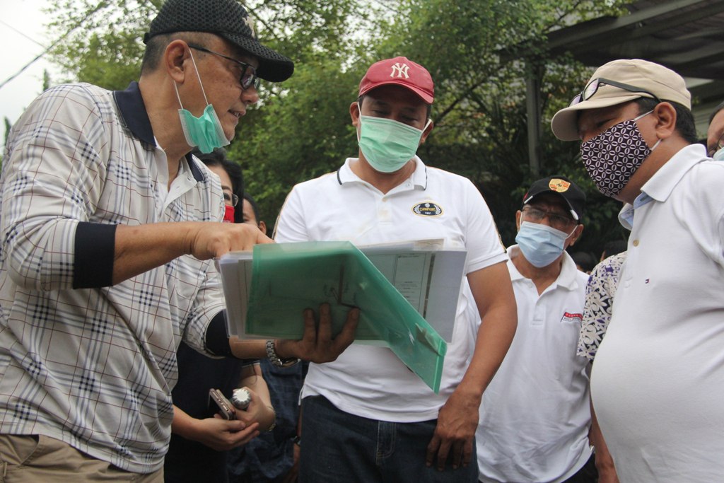 WAKIL WALI KOTA BEKASI TINJAU LOKASI RAWAN BANJIR DI JATIMURNI