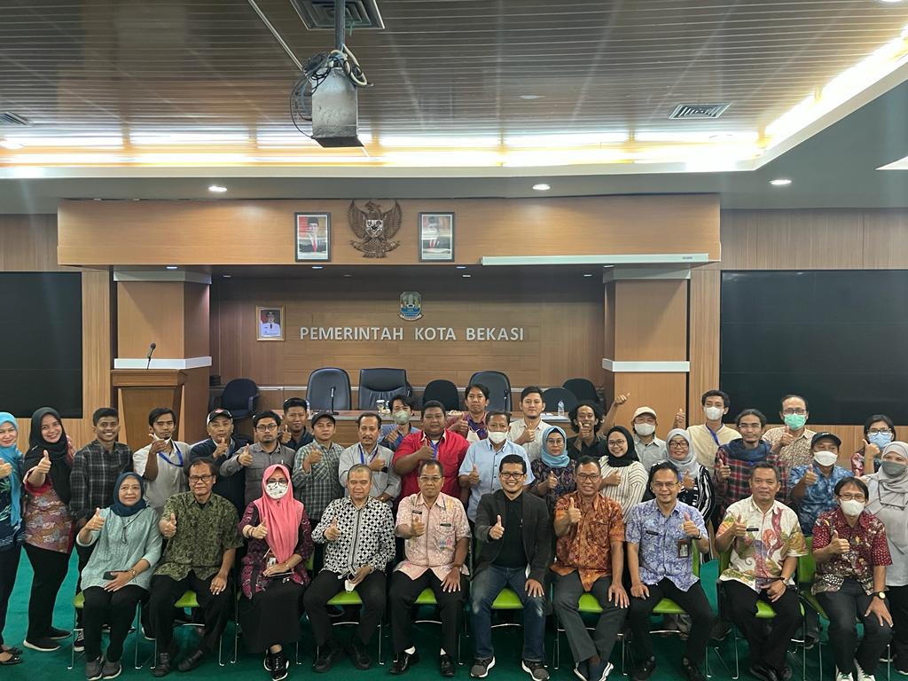 ASDA II Setda Kota Bekasi, Sudarsono Tutup Giat UKW Tahun 2022