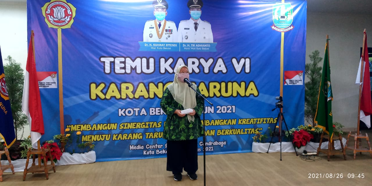SEKDA BUKA TEMU KARYA KE VI, DARKAM SURYADI NAHKODAI KARANG TARUNA KOTA BEKASI 2021 - 2026